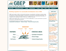 Tablet Screenshot of globalbioenergy.org